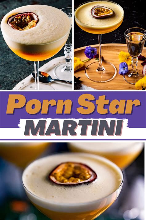 Porn Star Martini Cocktail Recipe